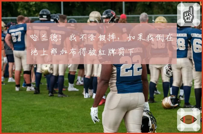 哈兰德：我不会假摔，如果我倒在地上那加布得被红牌罚下